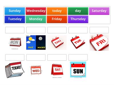 Days of the Week Abbreviations