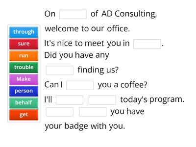 Review Intermediate 2  - Expressions