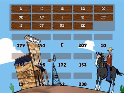 Hexadecimal to Decimal Match up Game mk 2