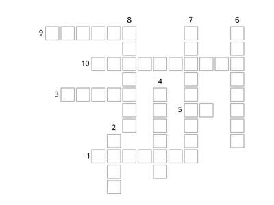 Shakespeare crossword