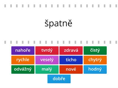 antonyma 2.třída