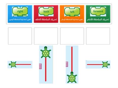 الاتجاهات في Turtle Art