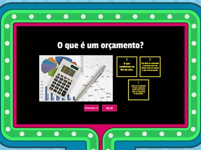 Quiz -  Educação financeira