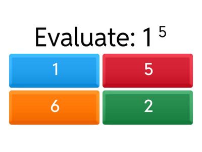  Evaluating Exponents 