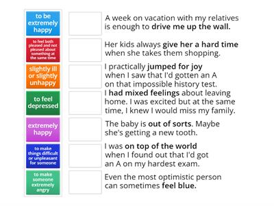  (UNIT 1) Idioms ZNO LEADER B2 PLUS