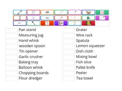 Year 7- Equipment match-up