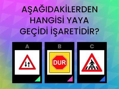 TRAFİK İŞARETLERİ