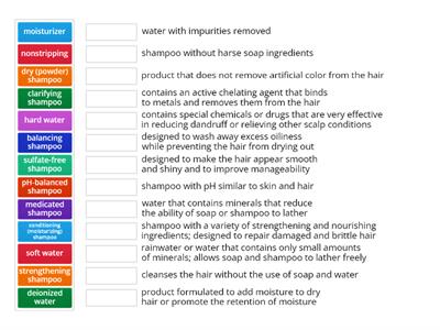 Cosmetology Chapter 15 - Vocab 1