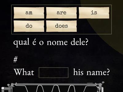 Conversations( do, does, am, is, are)