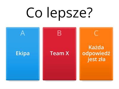 Team X vs Ekipa