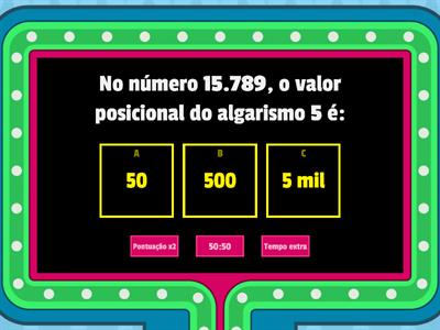 Sistema de numeração decimal.