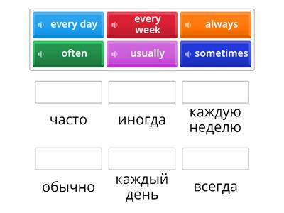 Present Simple (time expressions)