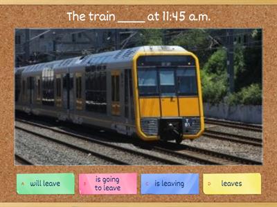 Ways of expressing future