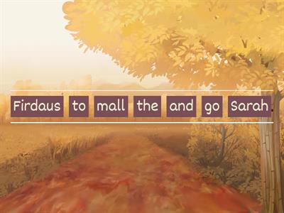 Sentence Structure (Subject, Verb, Object)