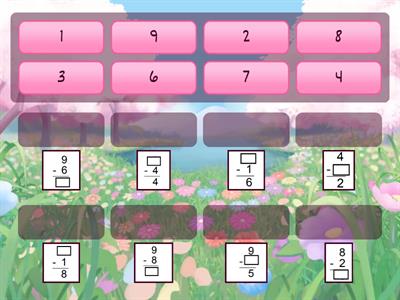 What number is missing Subtraction - C