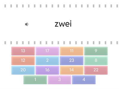 Zahlen 1-24