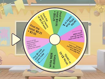 Spin the Wheel: Money Edition