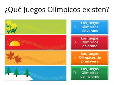 Los juegos olímpicos de los 5e