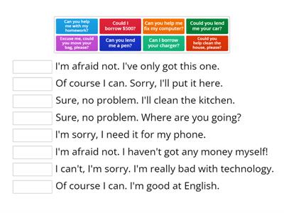 Making and responding to requests