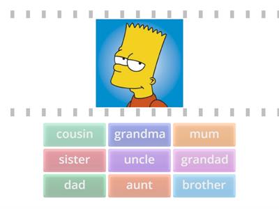 Simpsons FAMILY - Find the match