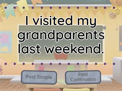 Past Simple/﻿Past Continuous 