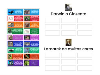 EVOLUÇÃO DARWIN VS LAMARCK