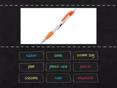 School supplies - A1