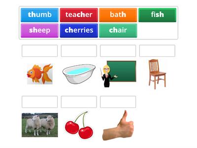 P2 Week 5 phonics 'sh' / 'ch' / 'th'