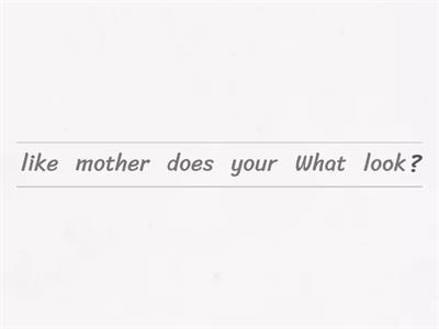 Simple present - Word order