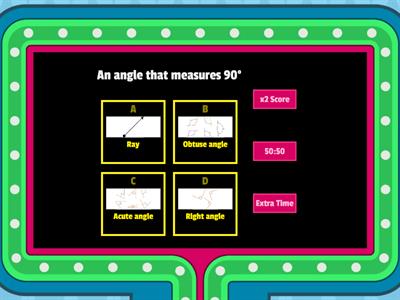 Points, Lines and Angles...oh my!