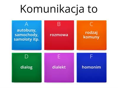 Komunikacja