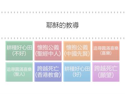 五年級宗教 --- 温習 @ 第二學段