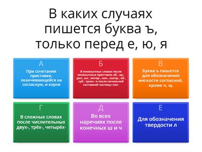 Правила русского языка