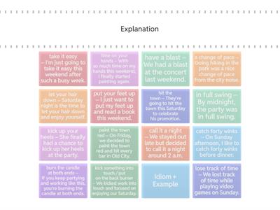  Weekend Idioms (C1–C2 American English)