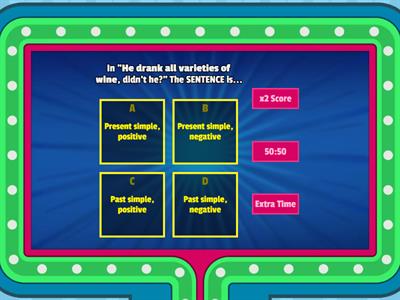 Question tags 4to medio