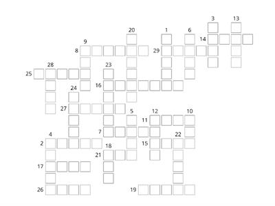 Irregular Verbrs - Crossword #2