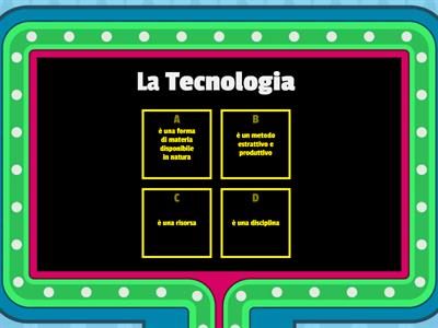 Tecnologia, Risorse e materiali