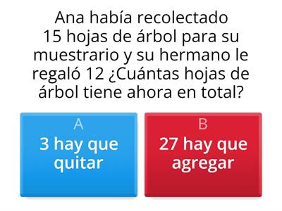 PROBLEMAS ADICIÓN Y SUSTRACCIÓN