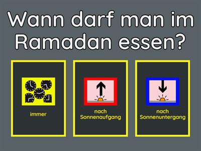 Ramadan Spielshow Quiz :-)