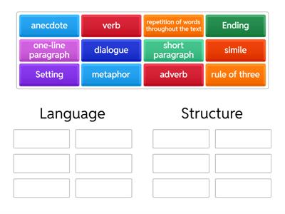 Structure and Language