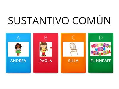  SUSTANTIVOS PROPIOS Y COMUNES