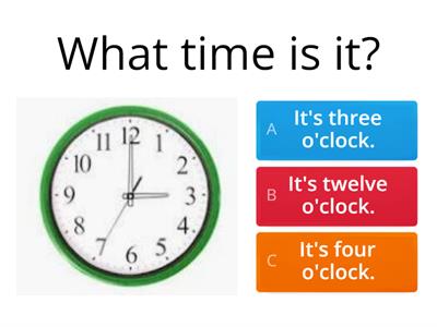 What time is it?
