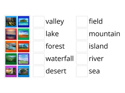 Geography Vocab (beginner)