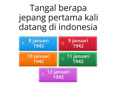 Pendudukan Jepang di Indonesia