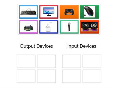 Input vs Output Devices