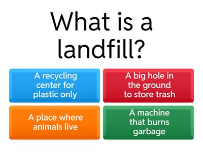 Landfills - 8° grade Unit 4