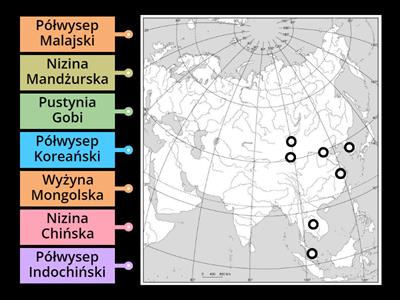 Azja - Góry, półwyspy niziny cz.2