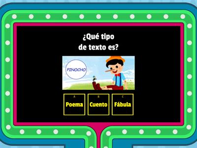 Juego tipos de textos