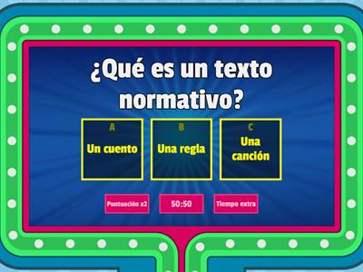 Textos Normativos para 5° Básico