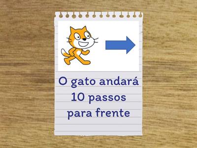 SCRATHC - Flash Cards - AO CLICAR NA BANDEIRA VERDE...